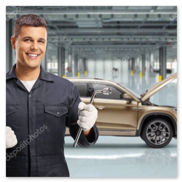 SUV generico per manutenzione programmata