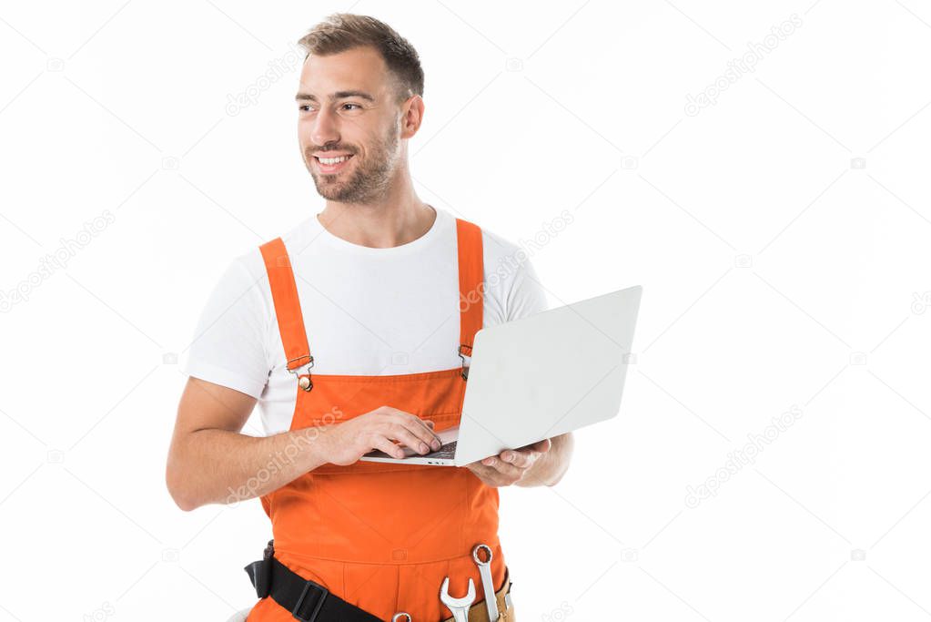 Ritratto di responsabile officina in tuta da lavoro